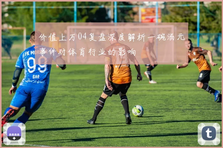 价值上万04复盘深度解析一碗汤元事件对体育行业的影响